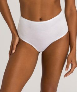 Hanro cotton seamless høy truse hvit