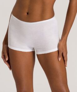 Hanro cotton seamless bokser hvit