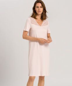 Hanro moments nattkjole crystal pink
