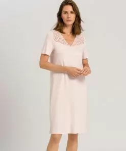 Hanro moments nattkjole crystal pink