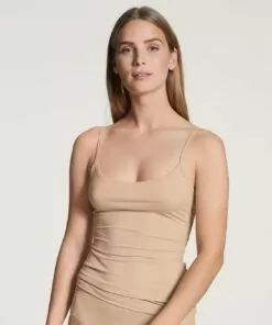 singlet i beige fra calida