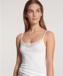 Calida Feminine Sense – Topp, Hvit