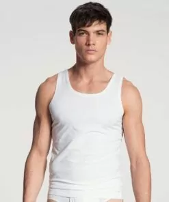 Calida Cotton Code - Trøye, Hvit
