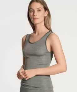 Calida True Confidence – Ull/Silke Topp, Grå