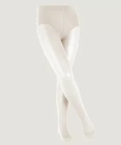 Falke Kids Pure Matt 30 - Strømpebukse, Off White