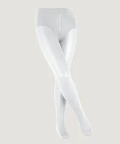 Falke Kids Pure Matt 30 - Strømpebukse, Hvit