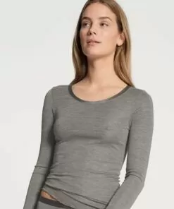 Calida True Confidence - Ull/Silke Topp, Grå