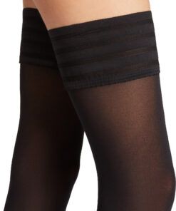 Wolford Velvet de luxe 50 - Stay up, Black