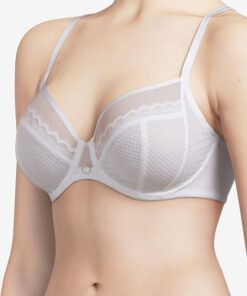 Chantelle Parisian Allure - BH med spile, Hvit B-I cup