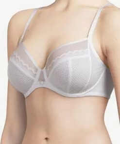 Chantelle Parisian Allure - BH med spile, Hvit B-I cup