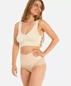Magic tummy shaper hold-in truse latte