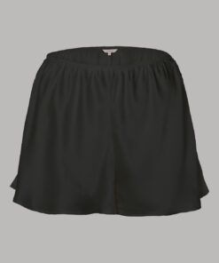 Lady Avenue Silke - Shorts Glatt, Svart