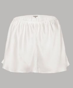 Lady Avenue Silke - Shorts Glatt, Off White