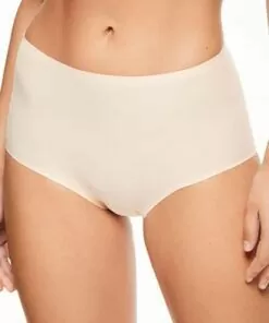 Chantelle Soft Stretch - Høy truse, Golden Beige