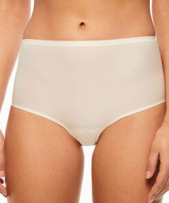 Chantelle Soft Stretch - Høy truse, Ivory