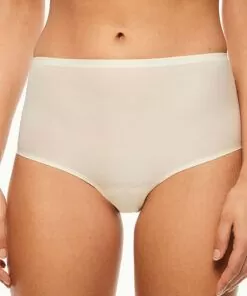 Chantelle Soft Stretch - Høy truse, Ivory