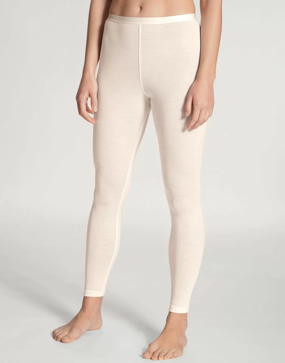 Calida True Confidence – Ull/Sil e Stillongs ullundertøy dame​ Light ivory