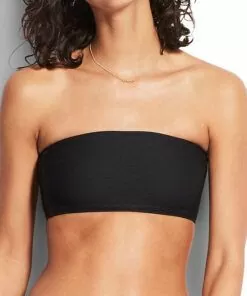 Seafolly Essentials – Bikinioverdel, Black