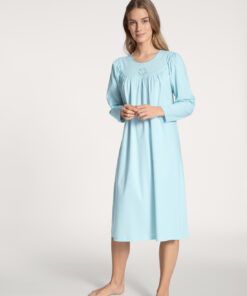 Calida Soft Cotton - Nattkjole, Lys Blå