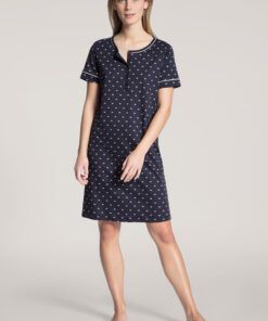 Calida Night Lovers - Nattkjole, Dark lapis blue