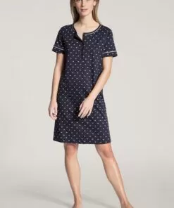 Calida Night Lovers - Nattkjole, Dark lapis blue
