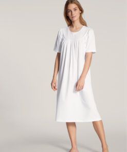 Calida Soft Cotton - Nattkjole, Hvit