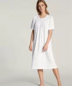 Calida Soft Cotton - Nattkjole, Hvit
