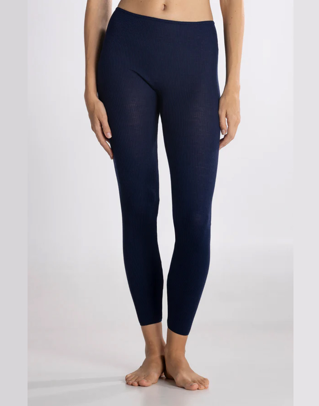 oscalito stillongs ull silke blå