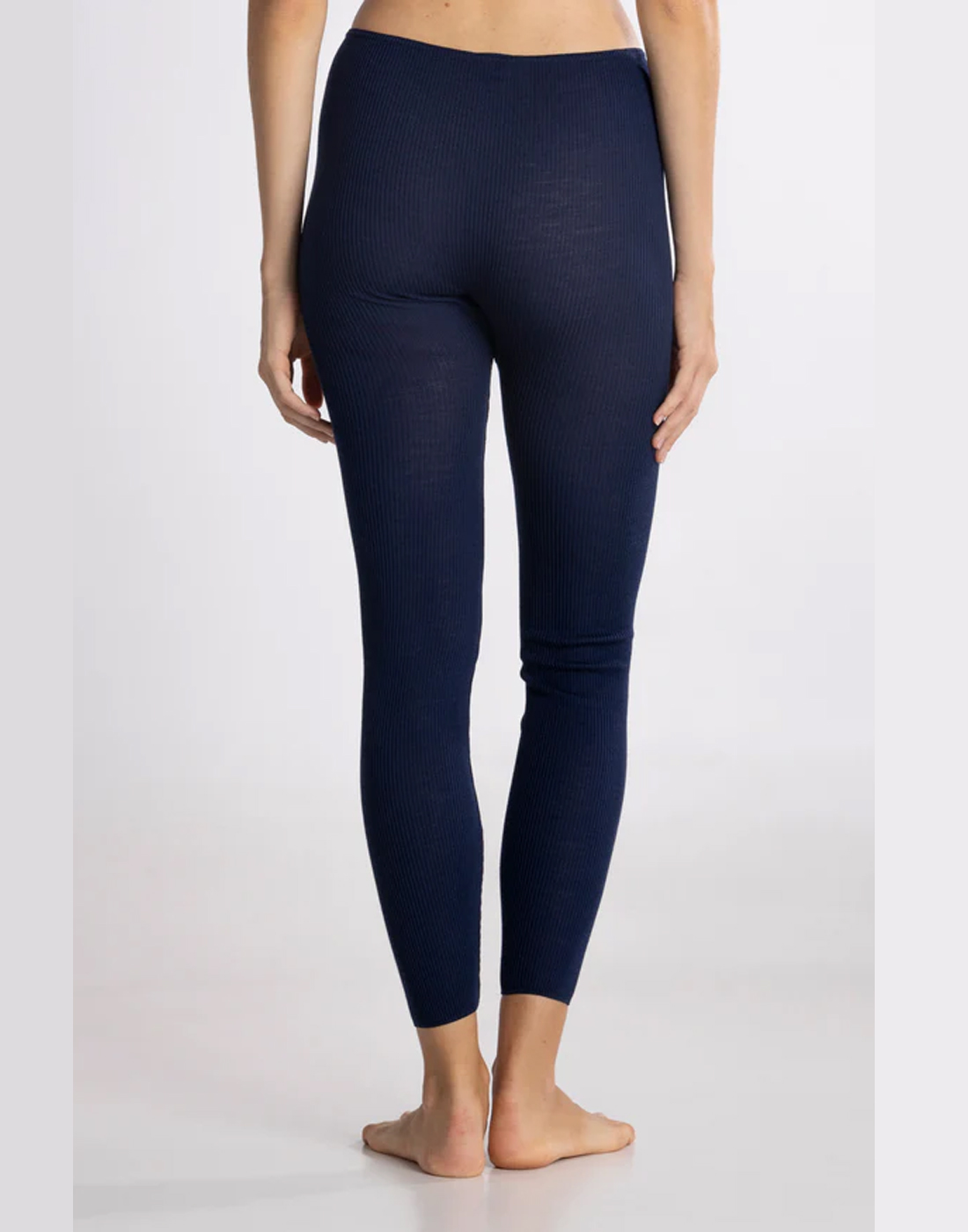 oscalito stillongs ull silke blå