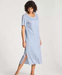 Calida 100% Nature - Nattkjole, Harmony Blue