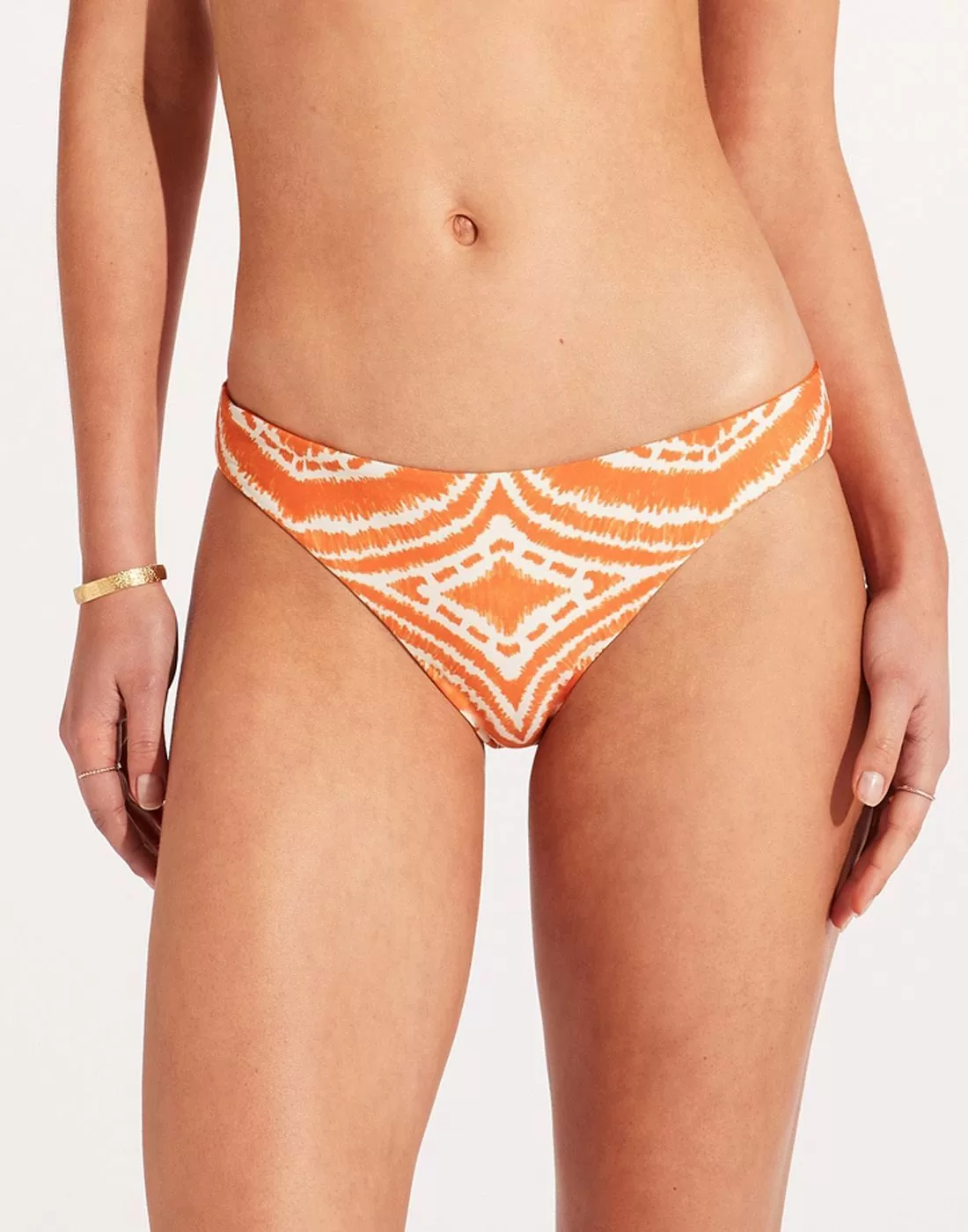 Mønstret seafolly bikinitruse Zanzibar