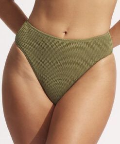 Seafolly Sea Dive - Bikiniunderdel, Khaki