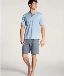 Calida Men Relax Choice - Pysj, Placid Blue
