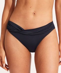 Seafolly Collective - Bikiniunderdel Twist Band Hipster, True Navy