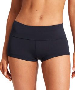 Seafolly Collective - Bikiniunderdel Roll Top Boyleg, True Navy