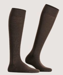 Falke Sensitive Berlin – Knestrømpe Ull, Brun