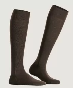 Falke Sensitive Berlin – Knestrømpe Ull, Brun