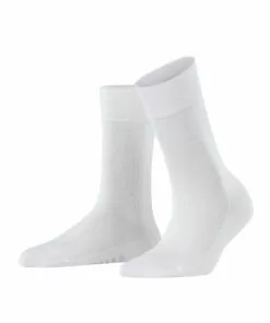 Falke Sensitive Intercontinental - Sokk, Hvit