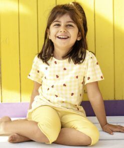 Calida Toddlers Ladybird 1-7 år - Pysj, Sundress Yellow