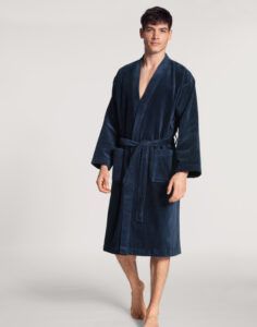 calida-after-shower-morgenkape-dark-blue