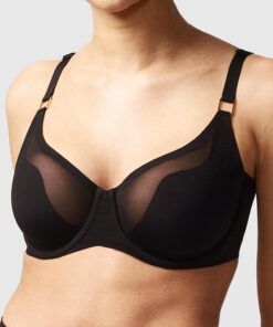 Chantelle Pure Light - Full cup BH, Svart