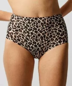 Chantelle Soft Stretch - Høy Truse, Leopard