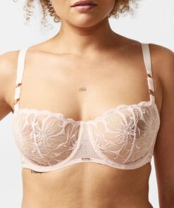 Chantelle Fleurs - BH Balconette, Soft Pink