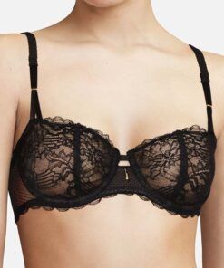 Chantelle Waltz - Balconette BH, Svart