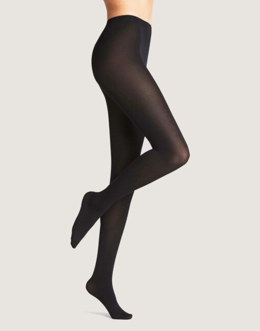 falke cotton touch strømpebukse black svart