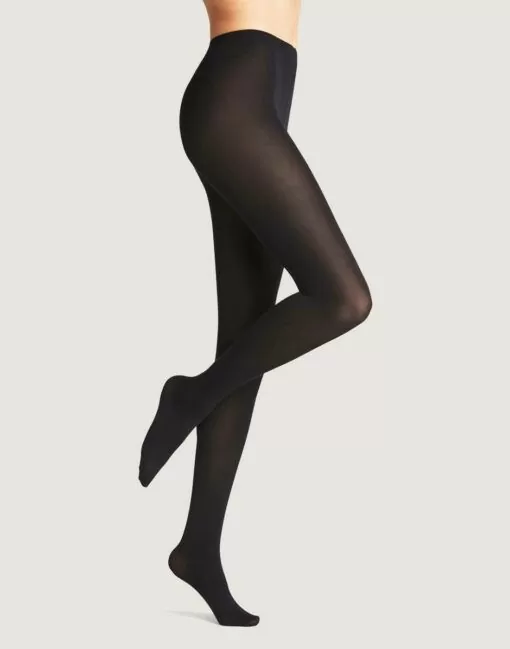 falke cotton touch strømpebukse black svart