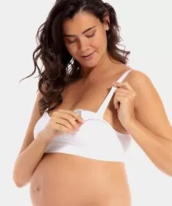 Magic Mama comfort nursing bra hvit