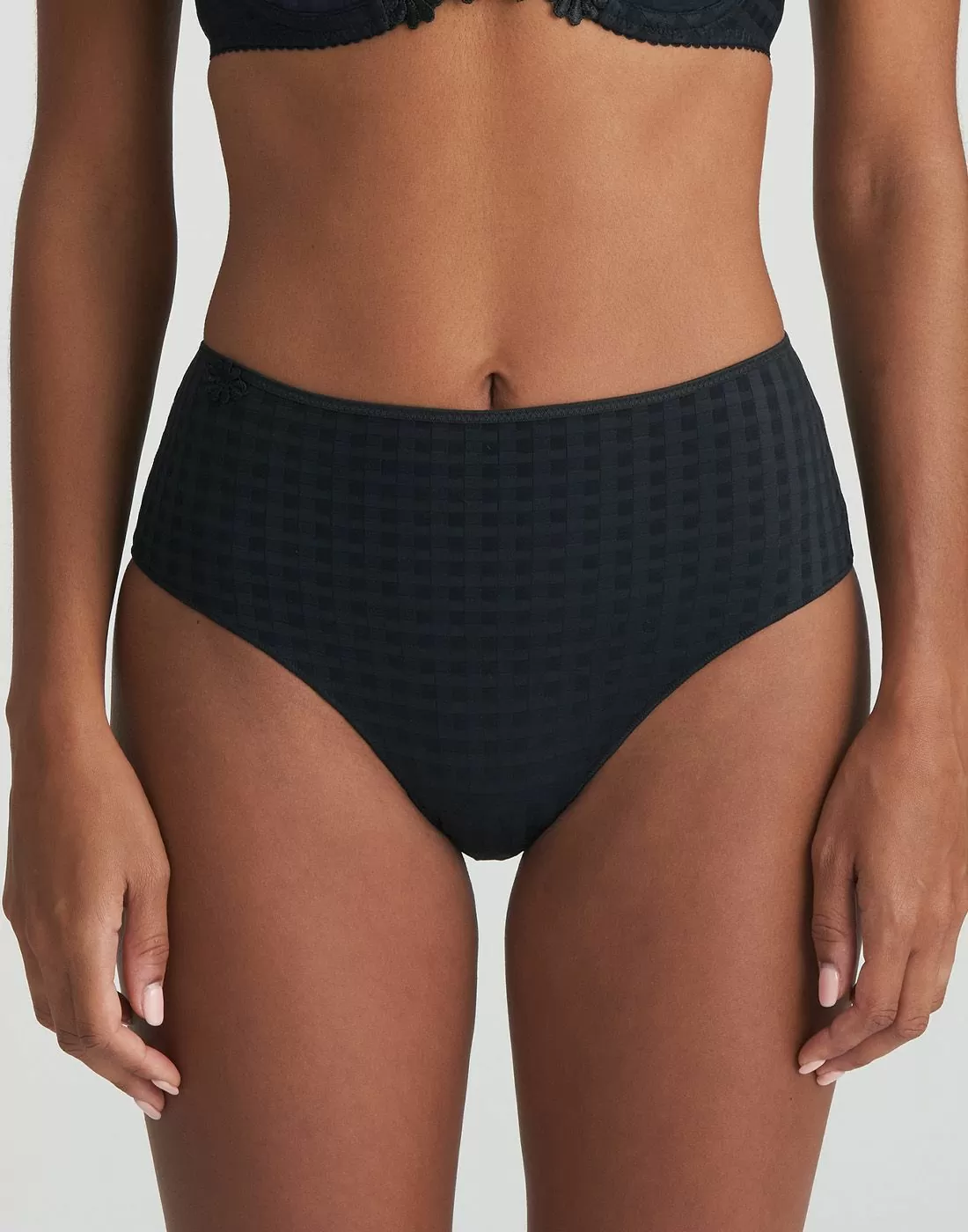 Marie jo Avero 500411 høy truse sort black