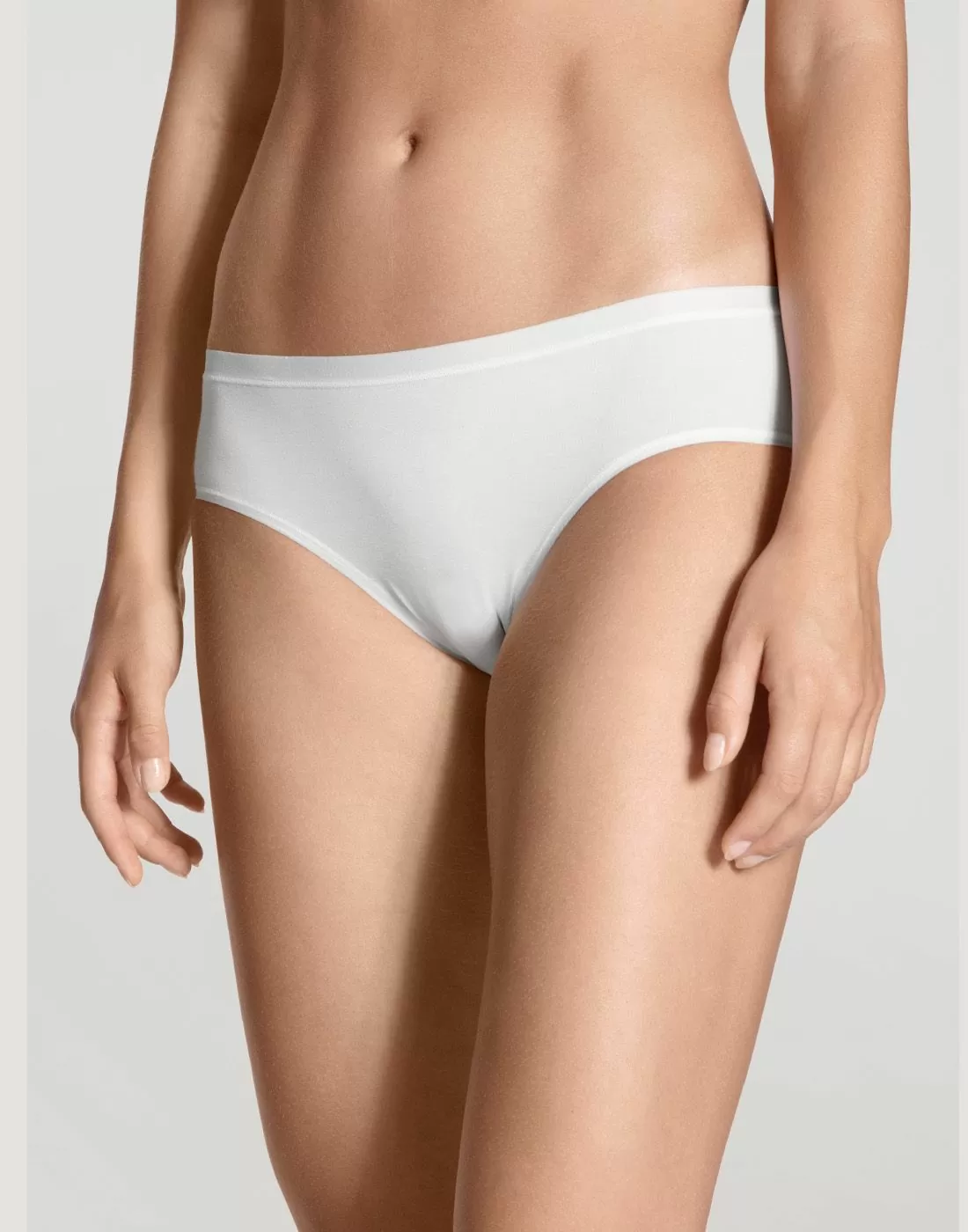 jente i hvit bomull truse fra calida