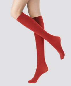 Oroblu Opaque 50 knestrømpe classic red